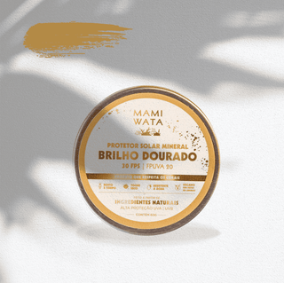 Protetor Solar Brilho Dourado 30FPS 60g