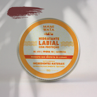 Protetor Solar Labial 20FPS Marrom