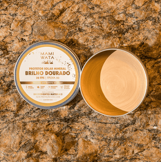 Protetor Solar Brilho Dourado 30FPS 60g