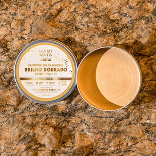 Protetor Solar Brilho Dourado 30FPS 60g
